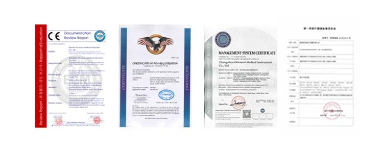 Wrist Support With Metal Insert Certificate